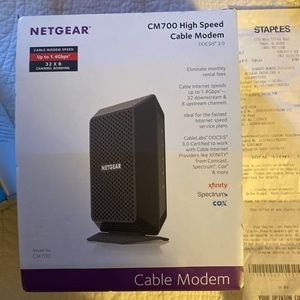 Netgear CM700 high speed cable modem